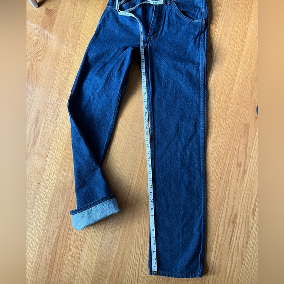 Vintage 70s Saddle King Ranch Jeans High Waisted Jeans Sz 28 x 32 - Picture 12 of 14